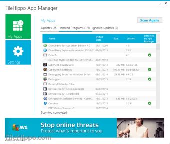 Desktop software for Windows at Filehippo.